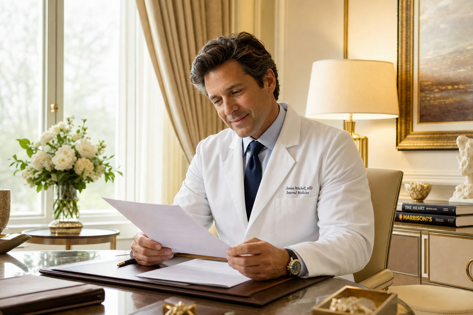 Concierge physician consultation