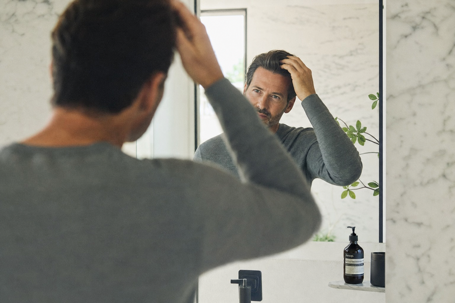 Finasteride hair retention lifestyle