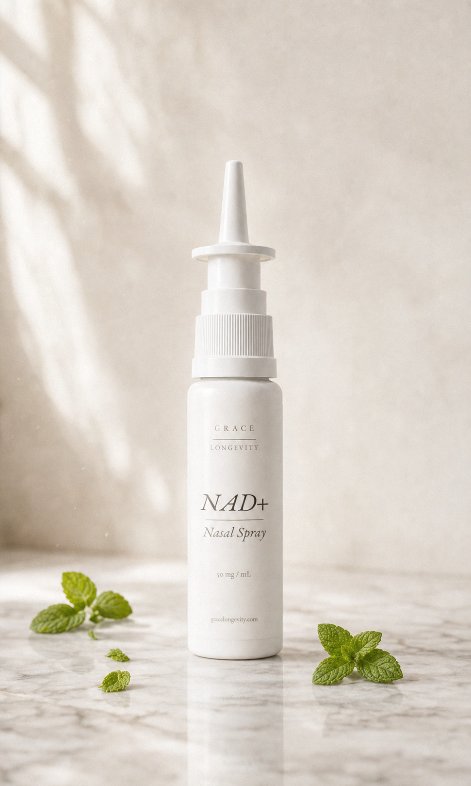 NAD+ nasal spray needle-free cellular optimization