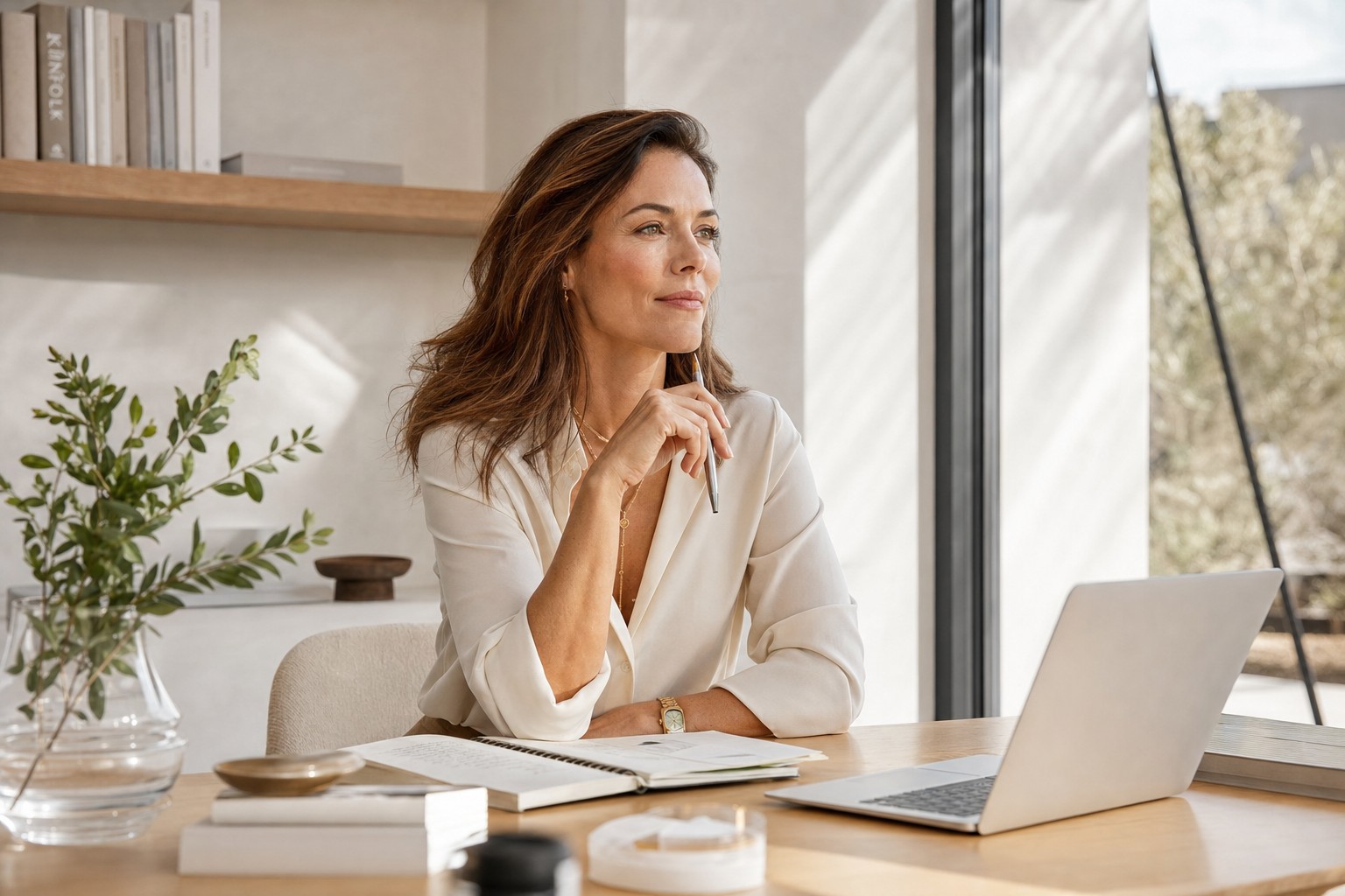 Woman with sharp focus and mental clarity — NAD+ nasal spray cognitive benefits