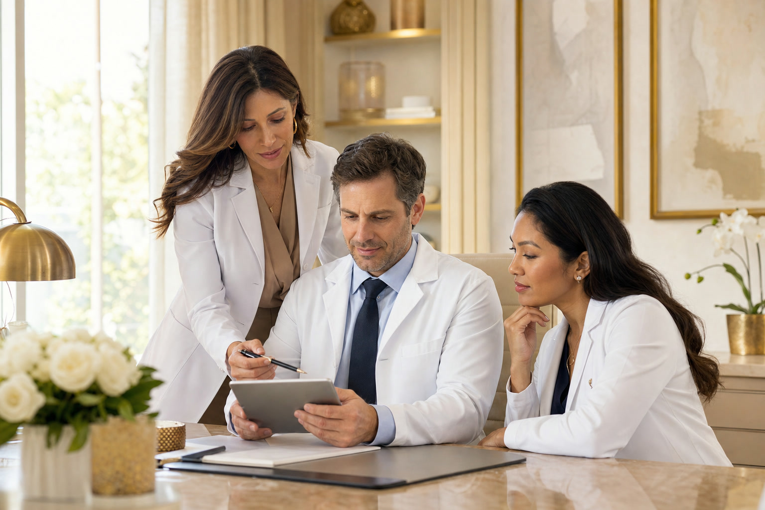 Grace Longevity independent physician network reviewing patient intake